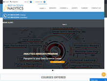 Tablet Screenshot of bestintownanalytics.com